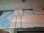 Set van 6 vintage handdoeken, Huis en Inrichting, Badkamer | Badtextiel en Accessoires, Handdoek, Ophalen of Verzenden, Zo goed als nieuw