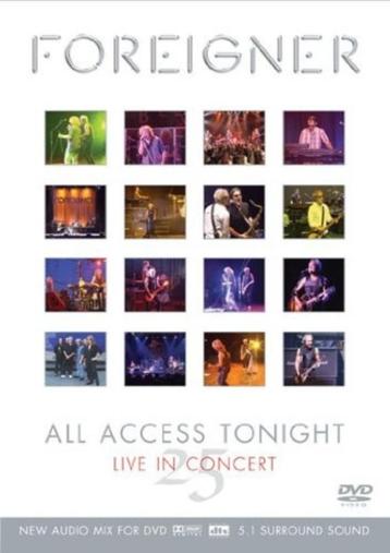 DVD van Foreigner - All Access Tonight [Live In Concert 25] beschikbaar voor biedingen
