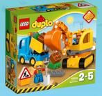Duplo Rupsbandgraafmachine (10812), Ophalen, Zo goed als nieuw, Complete set, Duplo