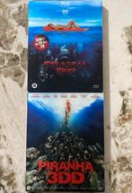 Piranha 3D & Piranha 3DD blu ray NL versie, Ophalen of Verzenden, Zo goed als nieuw, Horror