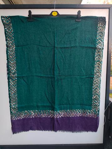 Silk Route 'Victor' nieuwe wollen sjaal/omslagdoek, 188x75   beschikbaar voor biedingen