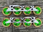 Powerslide DoubleX frame voor inline skates - 4 x 110 mm, Ophalen, Gebruikt, Inline skates 4 wielen, Powerslide