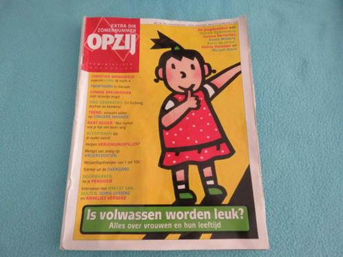 1 EURO OF GRATIS Tijdschrift Opzij juli/aug 2004, Boeken, Tijdschriften en Kranten, Gelezen, Damesbladen, Ophalen of Verzenden