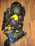 Nieuwe Fila skeelers 42 incl helm+beschermers, Heren, Nieuw, Inline skates 4 wielen, Ophalen