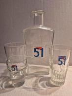 Pastis setje (P51-3), Verzamelen, Ophalen of Verzenden, Gebruikt, Borrel- of Shotglas