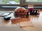 Pink gellac set + 5 kleurtjes, Sieraden, Tassen en Uiterlijk, Uiterlijk | Cosmetica en Make-up, Ophalen of Verzenden, Zo goed als nieuw