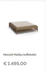 Manutti koffietafel, Tuin en Terras, Ophalen, Bijzettafel, Zo goed als nieuw, Wicker