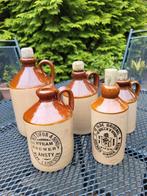 5 oude bier kruiken Pearsons chesterfield, Ophalen of Verzenden