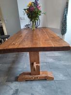 Mooie geleefde kloostertafel massief Eiken 180cm x 80 cm, Huis en Inrichting, Tafels | Eettafels, Ophalen, Gebruikt, 50 tot 100 cm