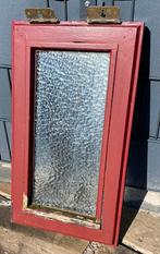 raam met hardhout kozijn, dubbel glas; div. maten zie tekst, Doe-het-zelf en Verbouw, Glas en Ramen, Ophalen, Gebruikt, Gevelraam of Ruit