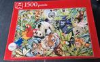 Jumbo Puzzel 1500 Stukjes - Jungle Thema, Ophalen, Meer dan 1500 stukjes, Zo goed als nieuw, Legpuzzel