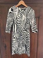 Zara jurkje zwart wit zebra print XS 34, Kleding | Dames, Jurken, Zara, Maat 34 (XS) of kleiner, Ophalen of Verzenden, Zo goed als nieuw