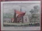 160 / kerk Arkel Gravire van A. Rademaker, Antiek en Kunst, Kunst | Etsen en Gravures, Ophalen of Verzenden