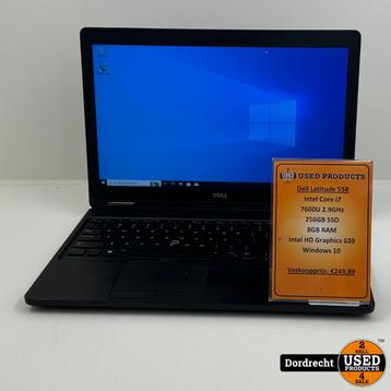 Dell Latitude 5580 laptop | Intel Core i7-7600U 256GB SSD 8G beschikbaar voor biedingen