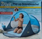 Pop up strandtent , pop-up windscherm , strandtentje, Caravans en Kamperen, Ophalen, Zo goed als nieuw, Tot en met 2