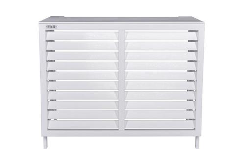 airco / Kunststof Airco Cover Buitenunit Omkasting Houtlook, Witgoed en Apparatuur, Airco's, Nieuw, Wandairco, 3 snelheden of meer