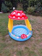 Paddenstoel Zwembad - Kinderzwembad, Minder dan 80 cm, Opblaaszwembad, Rond, Ophalen of Verzenden