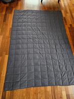 Grijze verzwaringsdeken B135xH195, Huis en Inrichting, Slaapkamer | Beddengoed, Ophalen, Eenpersoons, Grijs, Deken of Dekbed