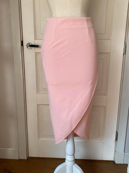 Rok/kokerrok S nieuw, Kleding | Dames, Rokken, Zo goed als nieuw, Maat 34 (XS) of kleiner, Roze, Onder de knie, Ophalen of Verzenden