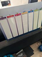 Kinderplanbord met magneetjes, Ophalen, Gebruikt, Magneetbord