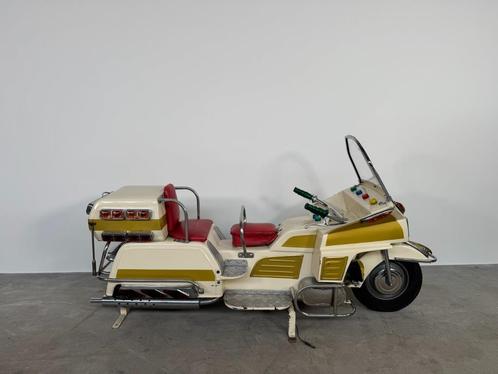 Zeldzame Honda Goldwing tweezits Carousel-motorfiets, Antiek en Kunst, Antiek | Speelgoed, Ophalen