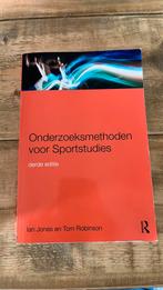 Onderzoeksmethoden voor Sportstudies, Ophalen of Verzenden, Zo goed als nieuw
