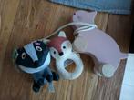 Setje babyspeelgoed Daantje Das trek katje rammelaar GRATIS, Ophalen, Zo goed als nieuw, Overige typen