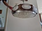 Hanglamp ufo, Ophalen, Gebruikt, Glas, Vintage retro