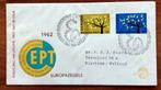 Drie FDC "Europazegels"1959 / 1962 / 1963, handbeschreven, Ophalen of Verzenden, Beschreven, Nederland