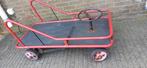 Stoere stevige metalen school duwkar., Ophalen, Gebruikt