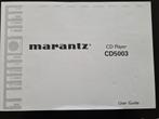 Marantz CD5003, Audio, Tv en Foto, Cd-spelers, Marantz, Ophalen of Verzenden, Zo goed als nieuw