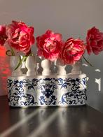 Marcel Wanders delftsblauwe tulpenvaas, Ophalen of Verzenden, Zo goed als nieuw, Aardewerk of Porselein, Minder dan 50 cm