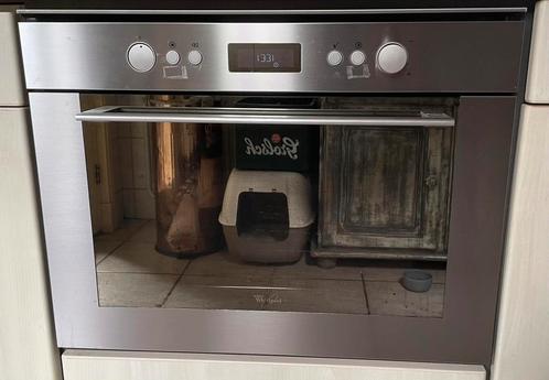 Whirlpool – Inbouw combimagnetron zo goed als nieuw., Witgoed en Apparatuur, Ovens, Zo goed als nieuw, Inbouw, Oven met grill