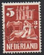 Nederland 2 zegels kerk in oorlogstijd gestempeld uit 1950, Postzegels en Munten, Postzegels | Nederland, Verzenden, Na 1940, Gestempeld
