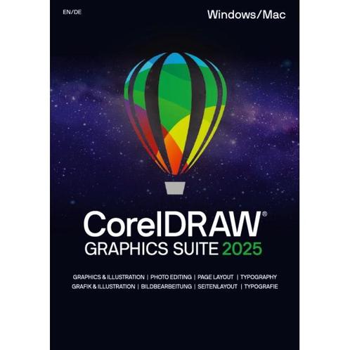 Coreldraw graphics suite 2025 officiële met licentiecode, Computers en Software, Ontwerp- en Bewerkingssoftware, Ophalen of Verzenden