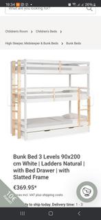 Triple bunk bed, Ophalen, Zo goed als nieuw, Stapelbed