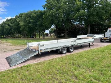 kuiper Be oplegger semi dieplader oprij klep elektrische beschikbaar voor biedingen