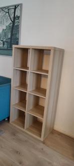 Kallax kast IKEA wit gelazuurd eikeneffect, Ophalen, Gebruikt, 100 tot 150 cm, 50 tot 100 cm