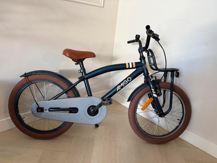 AMIGO 2Cool 18 Inch Jongensfiets - Weinig Gebruikt, Fietsen en Brommers, Fietsen | Jongens, Zo goed als nieuw, 18 inch, Ophalen of Verzenden