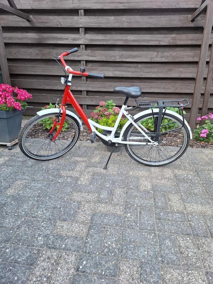 Kinder (dames) fiets, Fietsen en Brommers, Fietsen | Kinderfietsjes, Zo goed als nieuw, 20 inch of meer, Ophalen