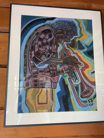 Uniek schilderij Miles Davis beschikbaar voor biedingen