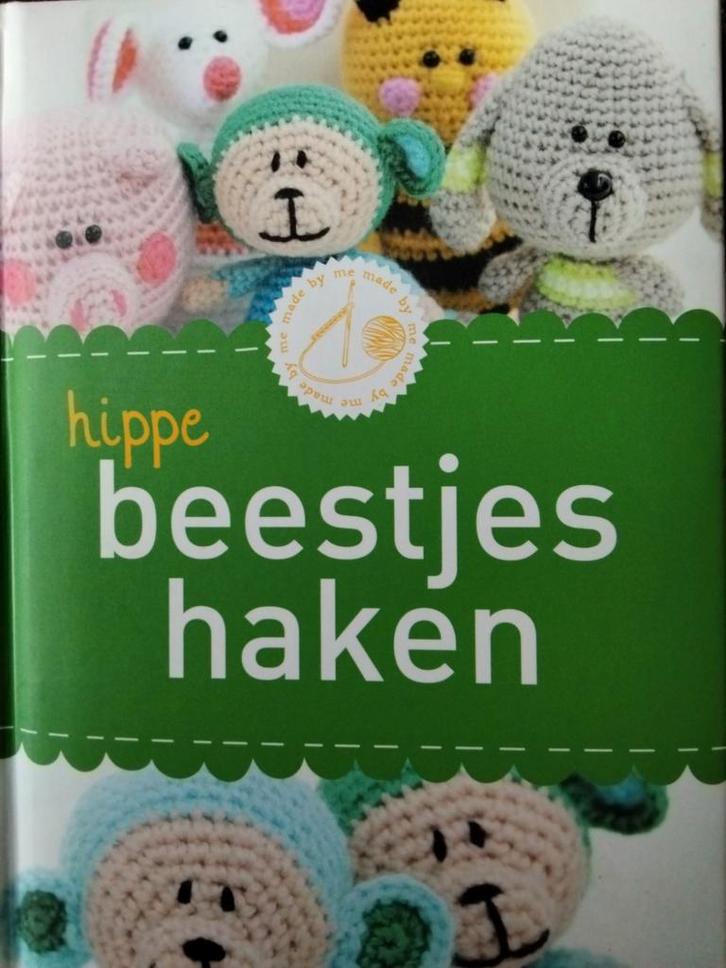 Haakboek: Hippe beestjes haken, Boeken, Hobby en Vrije tijd, Breien en Haken, Ophalen of Verzenden