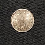 5 cent 1879 hele mooie kwaliteit, Koning Willem III, Verzenden, Zilver, Losse munt