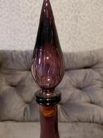 Vintage empoli vaas italy 1960, Ophalen, Overige kleuren, Minder dan 50 cm, Glas