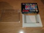 Pocky & Rocky 2 SNES Box + Manual, Spelcomputers en Games, Games | Nintendo Super NES, 1 speler, Verzenden, Zo goed als nieuw