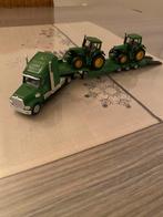 John deere vrachtwagen met tractor, Hobby en Vrije tijd, Modelauto's | 1:32, Ophalen, Zo goed als nieuw, Tractor of Landbouw, Overige merken