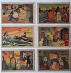 Oude Tom Poes ansichtkaarten De Muinck & Co 1943 serie 6, Verzenden, 1940 tot 1960, Ongelopen, Overige thema's