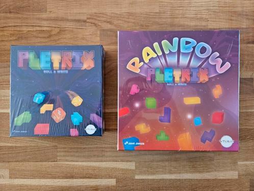 Pletrix + Rainbow Pletrix (Kickstarters, nieuw in folie!), Hobby en Vrije tijd, Gezelschapsspellen | Bordspellen, Nieuw, Ophalen of Verzenden