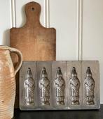 Brocante oude chocoladevorm / chocolademal Kerstman, Antiek en Kunst, Curiosa en Brocante, Verzenden