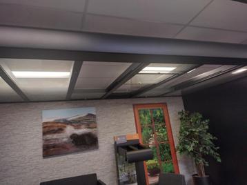 Designline terrasoverkapping met openschuivend glasdak beschikbaar voor biedingen
